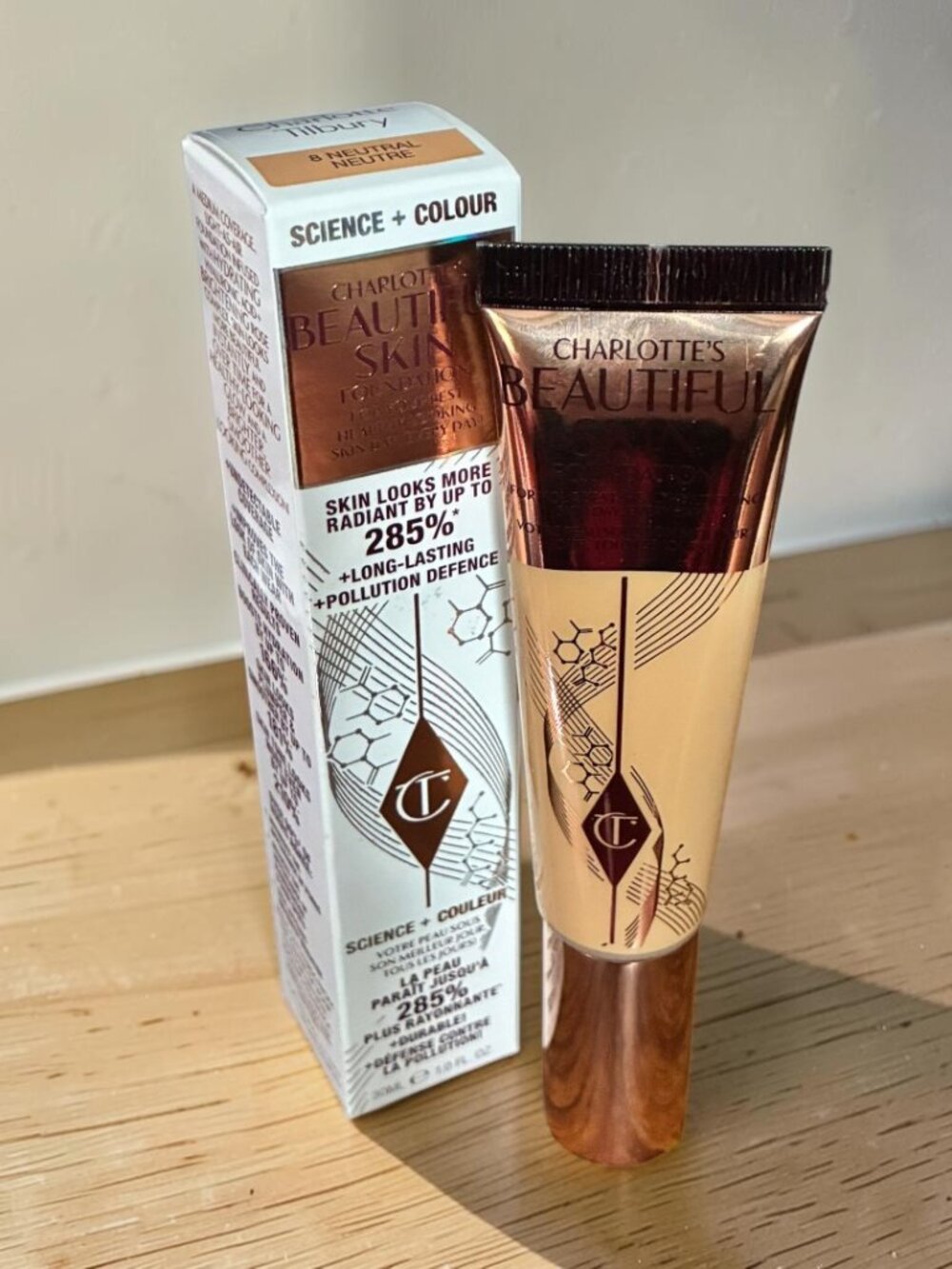 Charlotte Tilbury Beautiful Skin Foundation – 9 Neutral